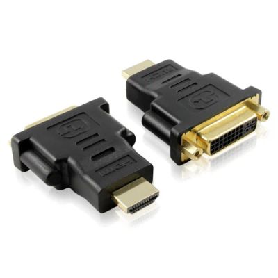 Лот: 6342991. Фото: 1. переходник HDMI-DVI-D (HDMI папа... Шлейфы, кабели, переходники