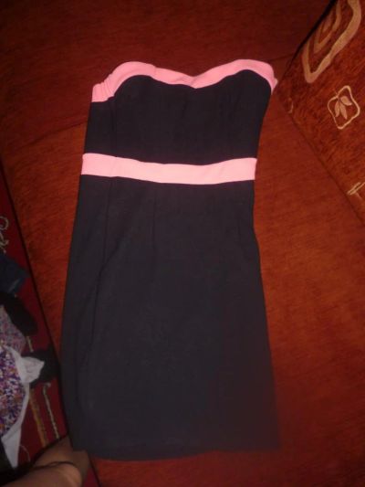 Лот: 8747706. Фото: 1. платье черное+розовое. Платья