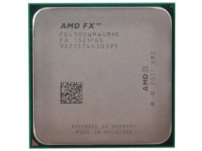 Лот: 11754327. Фото: 1. Процессор AMD FX 4300 (FD4300WMW4MHK... Процессоры