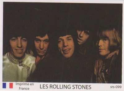 Лот: 10614979. Фото: 1. Rolling Stones коллекционная карточка... Наклейки, фантики, вкладыши