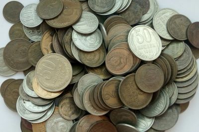 Лот: 15572489. Фото: 1. Монеты СССР 1 кг. Россия и СССР 1917-1991 года