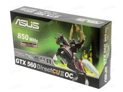 Лот: 11051909. Фото: 1. Видеокарта Asus GeForce GTX 560... Видеокарты