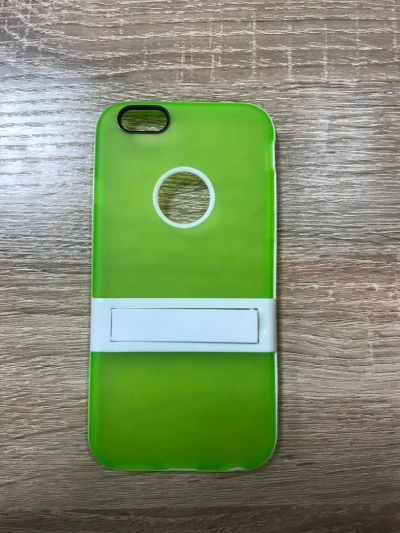 Лот: 9893871. Фото: 1. Чехол Iphone 6/6S Зеленый. Чехлы, бамперы