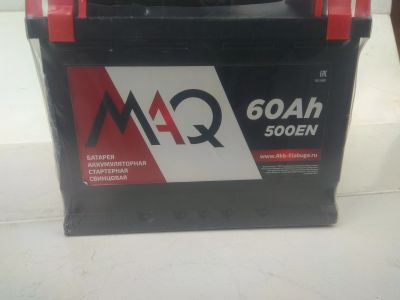 Лот: 15021591. Фото: 1. Аккумулятор MAQ 60. Аккумуляторы
