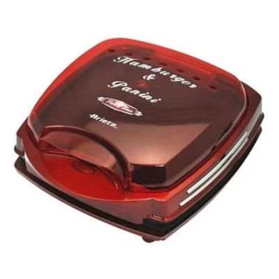 Лот: 25734833. Фото: 1. Электрогриль Ariete 185/1 Red. Кухонная