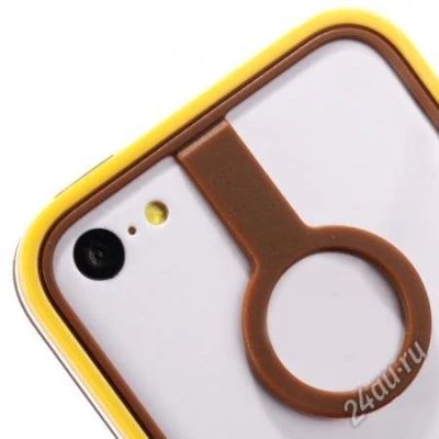 Лот: 6808699. Фото: 1. Чехол бампер шоколад для Iphone... Чехлы, бамперы