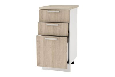 Лот: 23630783. Фото: 1. Шкаф напольный с 3-мя ящиками... Кухонные гарнитуры