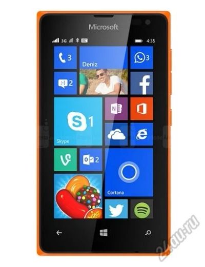 Лот: 5876877. Фото: 1. Дисплей Microsoft Lumia 435 Dual... Дисплеи, дисплейные модули, тачскрины