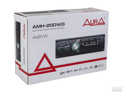 Лот: 15812442. Фото: 1. А/м Aura AMH-200WG. Автомагнитолы