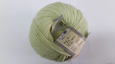 Лот: 8017787. Фото: 1. Пряжа Yarn Art Jeans состав 55... Ткани, нитки, пряжа