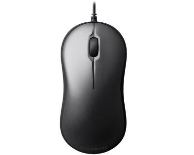 Лот: 5363895. Фото: 1. Мышь Gigabyte M5050 USB серебрянная... Клавиатуры и мыши