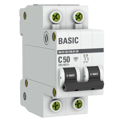Лот: 19896062. Фото: 1. автомат EKF Basic ВА 47-29 2Р... Электроустановочные изделия