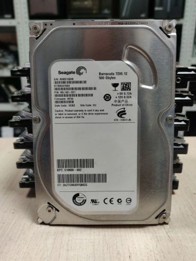 Лот: 23528175. Фото: 1. HDD 500 Гб/3.5"/7200 об/мин/Seagate. Жёсткие диски (HDD)