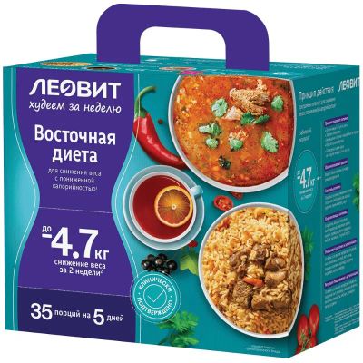 Лот: 25273487. Фото: 1. Леовит Худеем за неделю Кейс Восточная... Лекарства