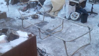 Лот: 10838223. Фото: 1. Раскладушка каркас алюминий. Туристическая, походная мебель