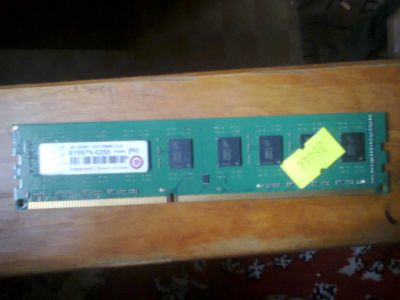Лот: 5151792. Фото: 1. 4gb ddr3 1333 dimm Trancend. Оперативная память