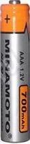 Лот: 257186. Фото: 1. Аккумулятор MINAMOTO AAA 700mAh... Батарейки, аккумуляторы, элементы питания