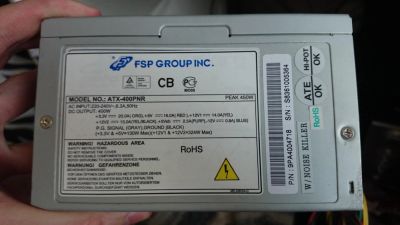 Лот: 5431584. Фото: 1. FSP Group inc. ATX-400PRN. Корпуса, блоки питания
