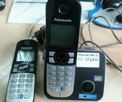 Лот: 17448124. Фото: 1. Радиотелефон Panasonic KX-TG6811... DECT и радиотелефоны