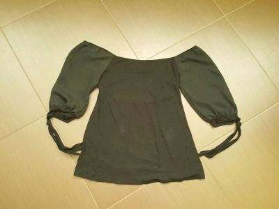 Лот: 11960278. Фото: 1. Женская черная кофта туника блуза... Кофты, туники