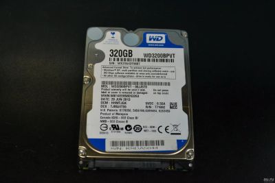 Лот: 15938020. Фото: 1. Жесткий жёсткий диск в ноутбук... Жёсткие диски (HDD)