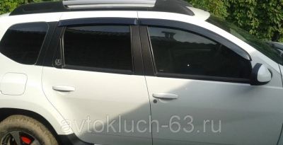 Лот: 14227163. Фото: 1. Дефлекторы(ветровики) окон Duster... Другое (оснащение, оборудование, аксессуары)