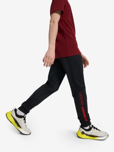 Лот: 25006444. Фото: 1. Брюки для мальчиков Under Armour... Спортивные брюки, штаны