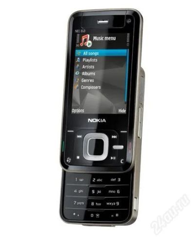 Лот: 1251620. Фото: 1. nokia n81 8gb carbon edition. Смартфоны