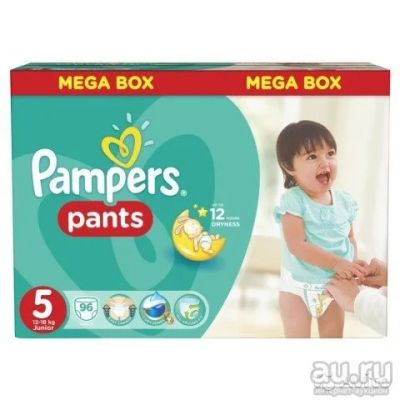 Лот: 8722132. Фото: 1. Трусики-подгузники Pampers Pants... Детская гигиена