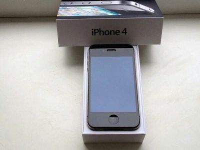 Лот: 8291350. Фото: 1. Iphone 4 16gb, с рубля 1 день. Смартфоны