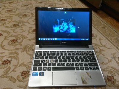 Лот: 12636425. Фото: 1. Рабочий нетбук Acer 11.6"led/2gb... Ноутбуки