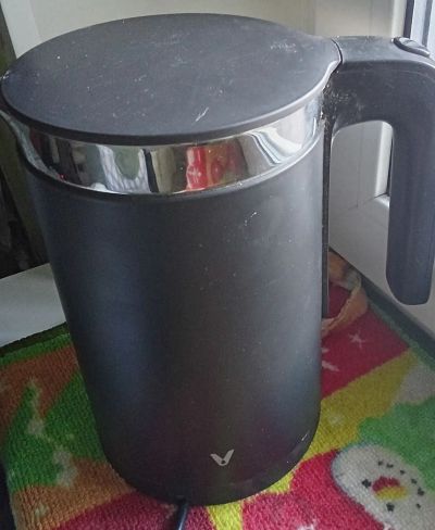 Лот: 24785826. Фото: 1. Чайник электрический xiaomi Viomi... Чайники, кофемашины, кулеры