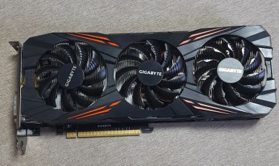 Лот: 20181217. Фото: 1. Видеокарта Gigabyte GeForce GTX... Видеокарты