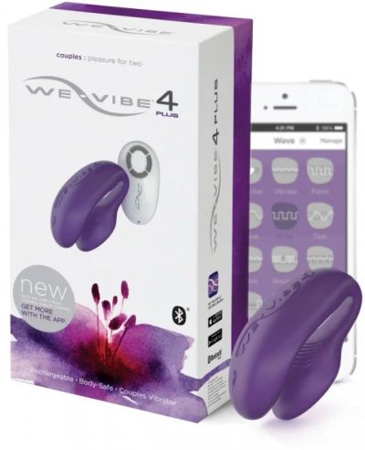 Лот: 7537358. Фото: 1. WE-VIBE-4 PLUS Электровибромассажер... Имитаторы