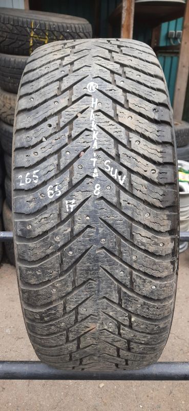 Лот: 23477062. Фото: 1. 1шт. 265-65-17 Nokian Hakkapeliitta... Шины