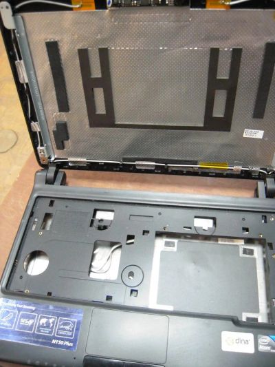 Лот: 6654538. Фото: 1. Корпус для нетбука Samsung N150... Корпуса, блоки питания