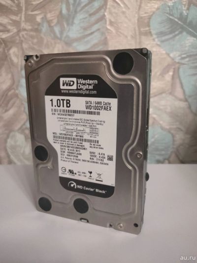 Лот: 17272340. Фото: 1. Жесткий диск WD Black [WD1002FAEX... Жёсткие диски (HDD)