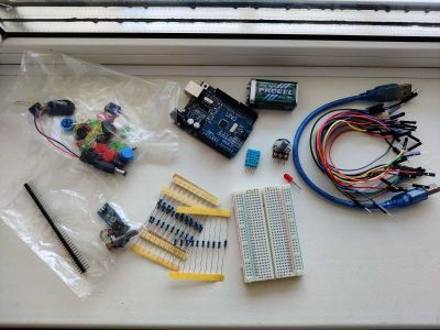 Лот: 16187457. Фото: 1. Arduino UNO R3 Набор. Микроконтроллеры