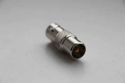Лот: 3726318. Фото: 1. Переходник BNC female на IEC male. Другое (смартфоны, связь, навигация)