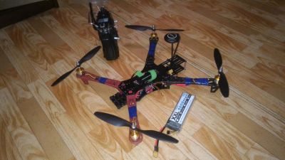 Лот: 10458574. Фото: 1. Квадрокоптер APM 2.8, GPS UBlox... Квадрокоптеры