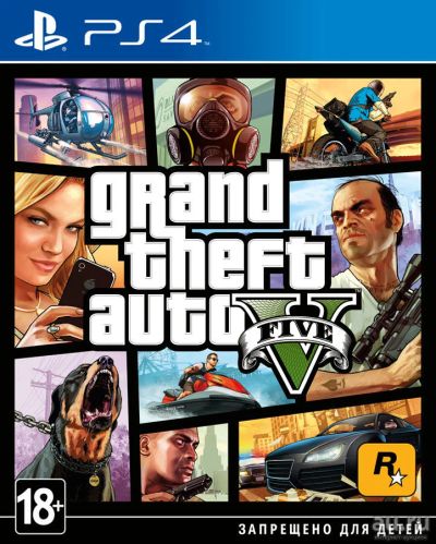 Лот: 8828344. Фото: 1. GTA 5 (Grand Theft Auto V... Игры для консолей