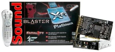 Лот: 1278363. Фото: 1. Звуковая карта Creative X-Fi Platinum... Звуковые карты