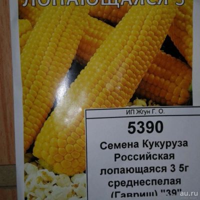 Лот: 9125193. Фото: 1. Семена / Кукуруза / Российская... Овощи