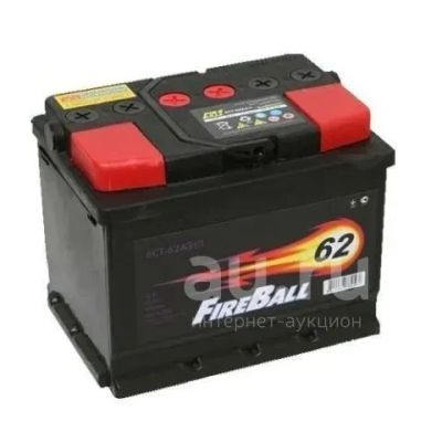 Лот: 20067390. Фото: 1. Аккумулятор FireBall 62 а/ч R-N... Аккумуляторы
