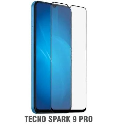 Лот: 24950491. Фото: 1. Защитное стекло для Tecno Spark... Защитные стёкла, защитные плёнки