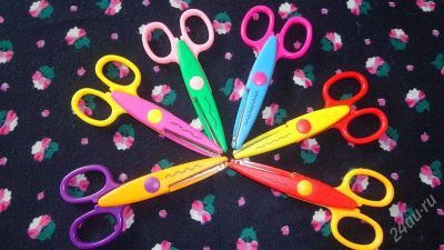 Лот: 1371136. Фото: 1. Ножницы фигурные. Скрапбукинг