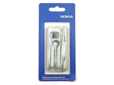 Лот: 11528785. Фото: 1. Гарнитура Nokia WH-205 белая. Красноярск