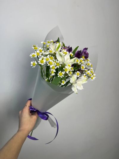 Лот: 24592713. Фото: 1. 6. Букет- комплимент. Свежие цветы