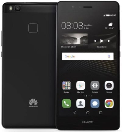 Лот: 13973396. Фото: 1. Huawei P9 lite black. Смартфоны