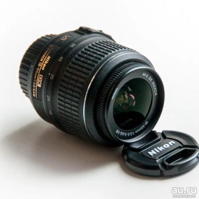 Лот: 16942239. Фото: 1. Nikon 18-55 mm f/3.5-5.6G AF-P... Объективы